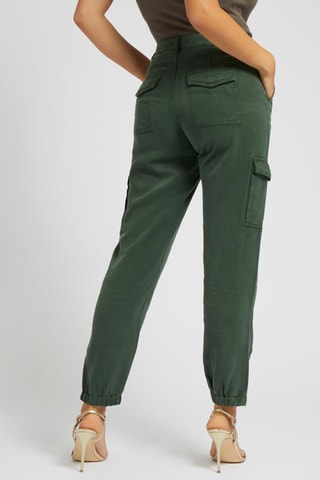 Pantalon cargo - Vert