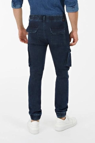 Jogger regular Virgil - Bleu marine