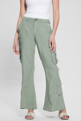 Pantalon flare - Vert