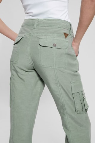 Pantalon flare - Vert