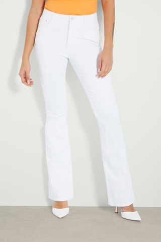 Jean flare - Blanc