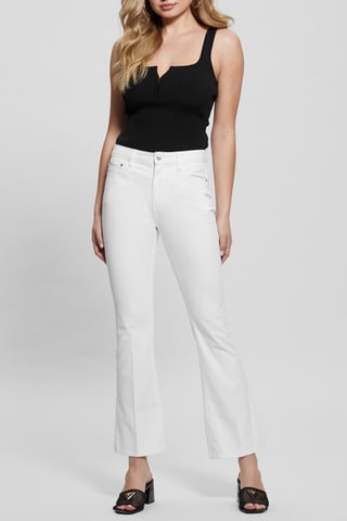 Jean flare - Blanc