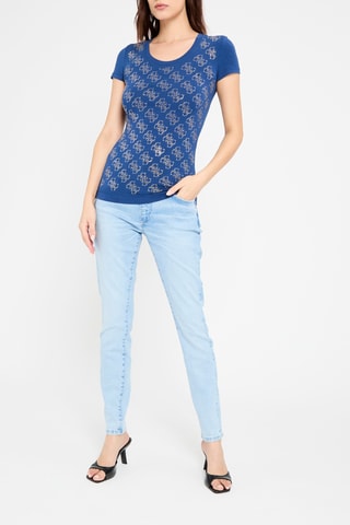 Jean taille haute - Bleu clair