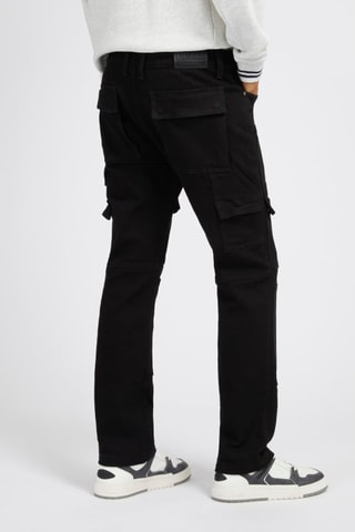 Jean slim cargo Utility - Noir