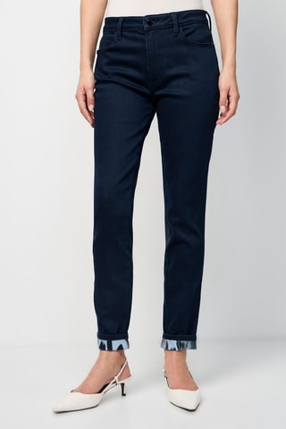 Jean taille haute - Bleu marine