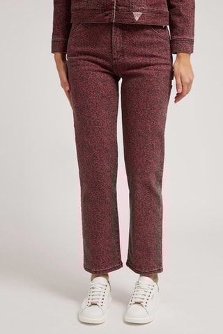 Jean regular taille haute - Bordeaux