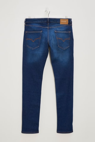 Jean skinny - Bleu pétrole