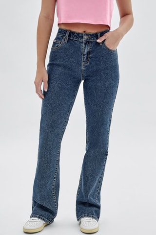 Jean bootcut - Bleu