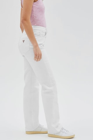 Jean mom - Blanc