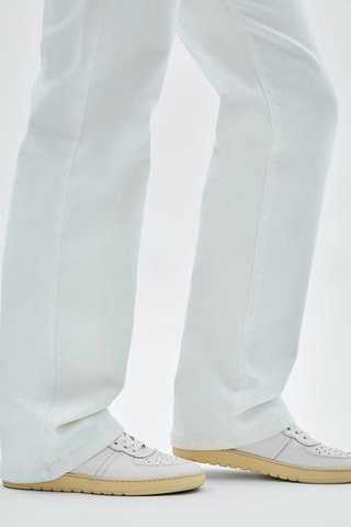 Jean mom - Blanc