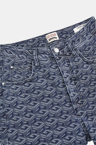 Jean relaxed taille haute - Bleu