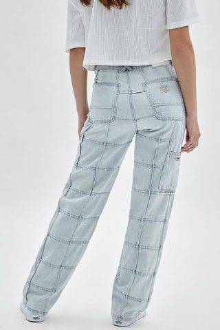 Jean taille haute - Bleu