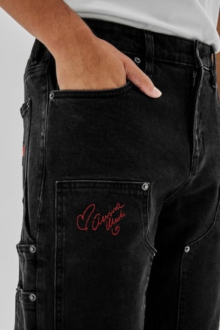 Jean regular - Noir