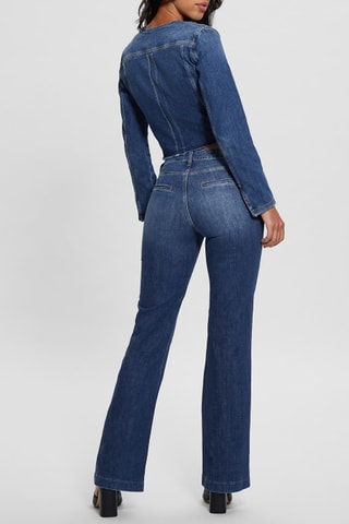 Jean bootcut - Bleu