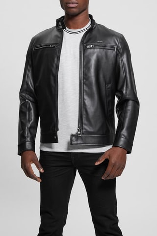 Veste biker - Noir