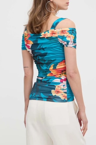 Top Emily - Bleu cobalt