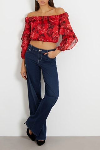 Crop top - Rouge
