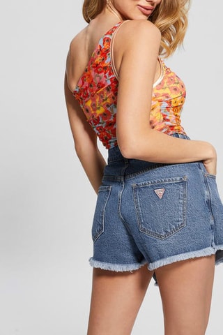 Top asymétrique Dinah - Jaune
