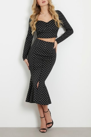 Crop top - Noir et blanc