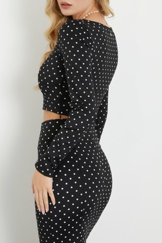 Crop top - Noir et blanc