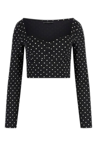 Crop top - Noir et blanc