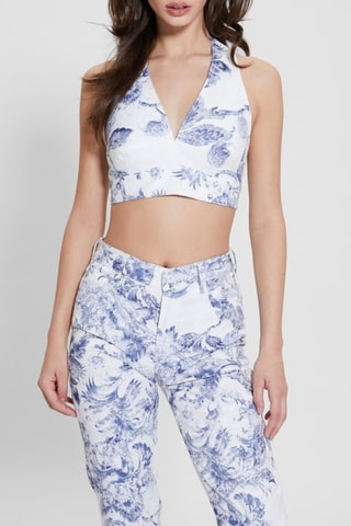 Crop top - Blanc