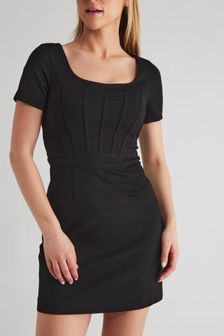 Robe droite - Noir