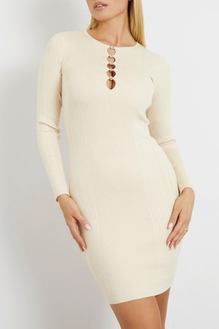 Robe pull - Ecru