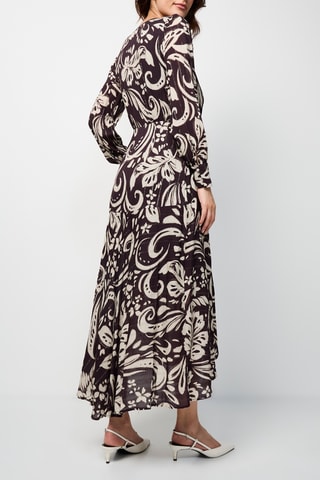 Robe longue - Marron foncé