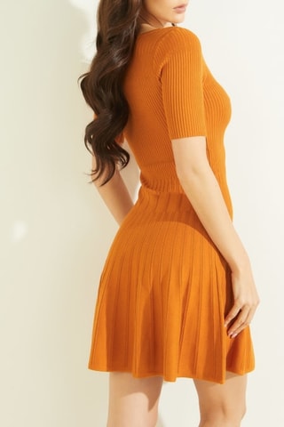 Robe patineuse - Orange