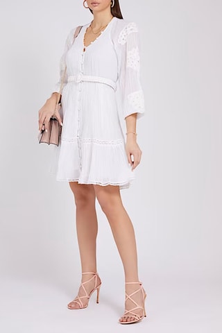 Robe chemise - Blanc