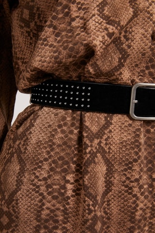 Robe droite - Marron