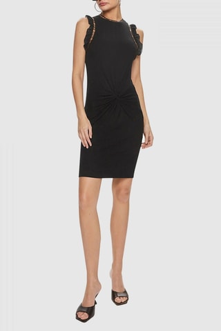 Robe fourreau - Noir