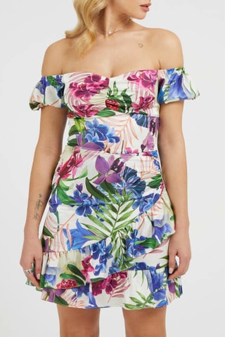 Robe droite - Blanc