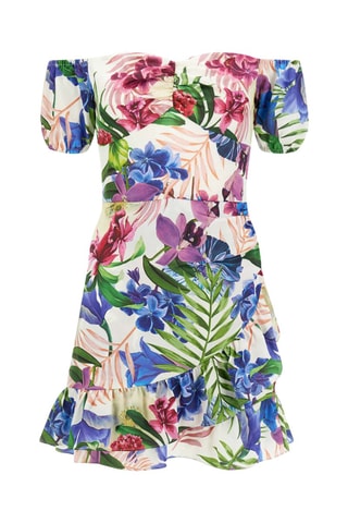 Robe droite - Blanc