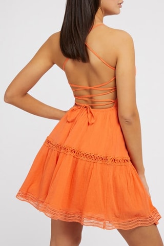 Robe patineuse - Orange