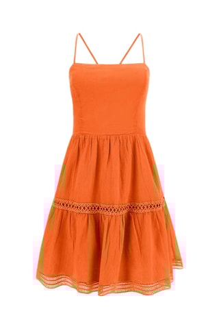 Robe patineuse - Orange