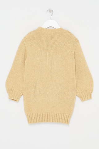 Robe pull - Doré