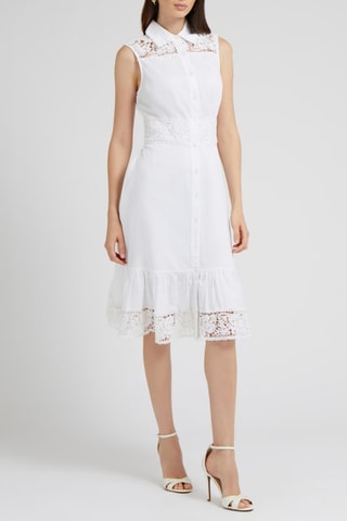Robe chemise - Blanc