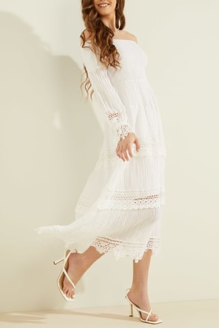 Robe midi - Blanc