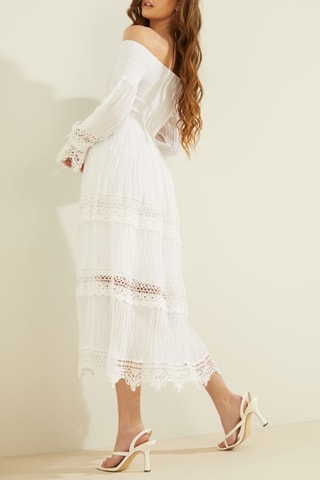 Robe midi - Blanc