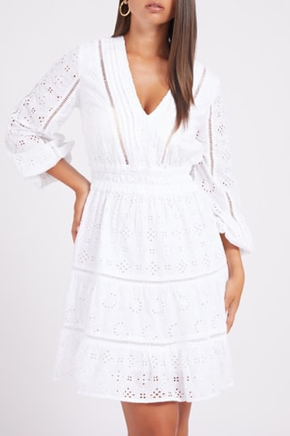Robe patineuse - Blanc