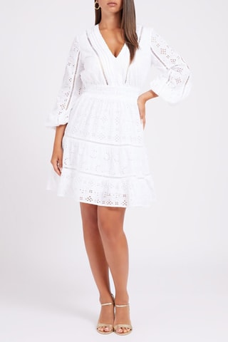 Robe patineuse - Blanc