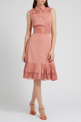 Robe chemise - Rose