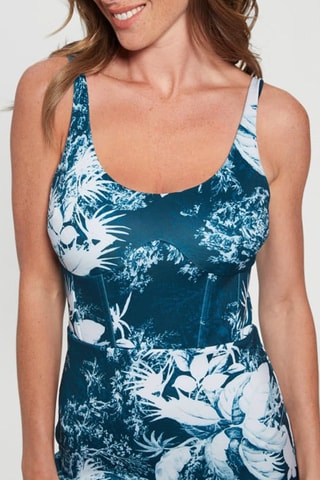 Robe fourreau - Bleu