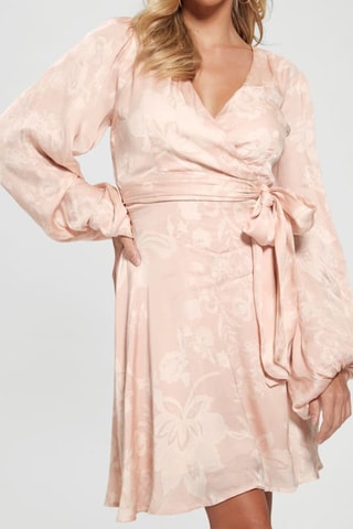 Robe portefeuille - Rose