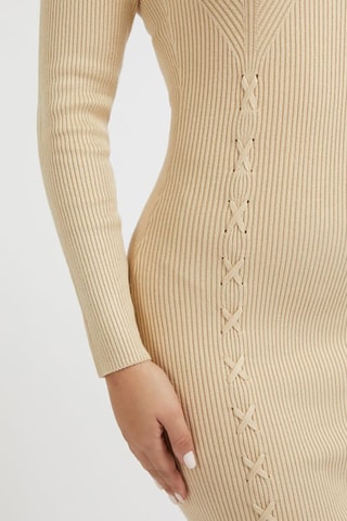 Robe fourreau - Beige