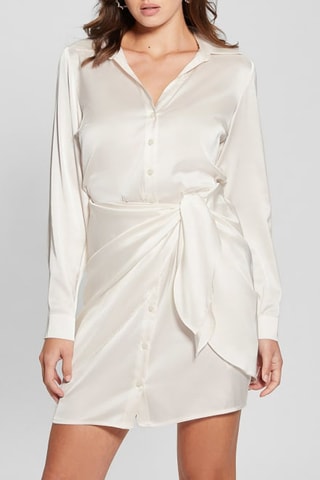Robe chemise - Ecru