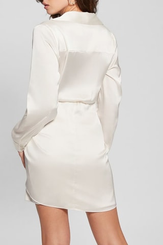 Robe chemise - Ecru