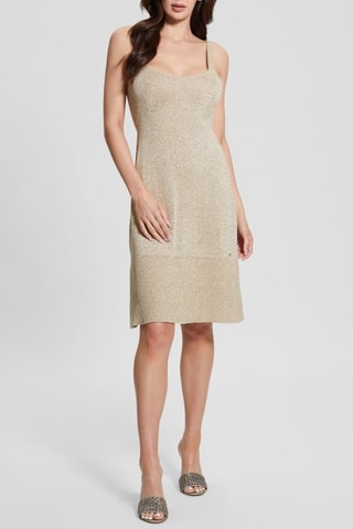 Robe droite - Beige